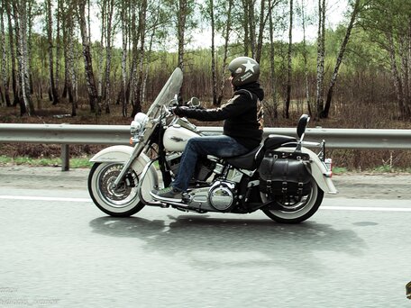 2014 Harley-Davidson Softail Deluxe, белый, 1550000 рублей, вид 4