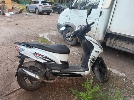 2012 Sym Jet 4 125, белый, 65000 рублей, вид 2