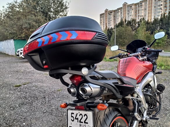 2009 Yamaha FZ6, оранжевый, 349000 рублей - вид 13
