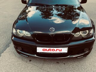 2004 BMW 3 серии 320i IV (E46) Рестайлинг, чёрный, 1000000 рублей, вид 1