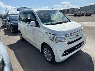 2017 Honda N-WGN I Рестайлинг, белый, 990000 рублей, вид 2
