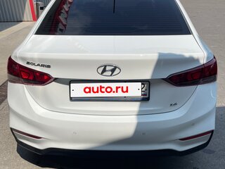 2018 Hyundai Solaris II, белый, 1700000 рублей, вид 3