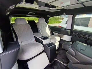 2021 Mercedes-Benz V-Класс Long 220 d длинный III (W447) Рестайлинг, чёрный, 12500000 рублей, вид 3