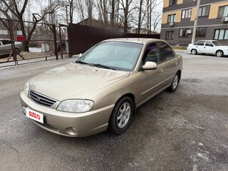 2008 Kia Spectra I Рестайлинг 2, бежевый, 380000 рублей, вид 1