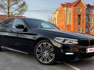2019 BMW 5 серии 530d xDrive VII (G30/G31/G38), чёрный, 5000000 рублей, вид 2