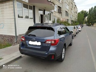 2017 Subaru Outback V Рестайлинг, голубой, 2500000 рублей, вид 3