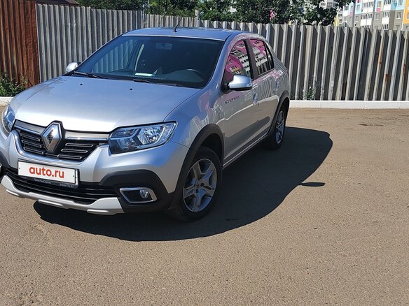2021 Renault Logan Stepway II Рестайлинг, серый, 1299000 рублей - вид 3