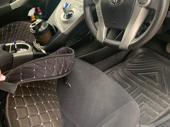 2012 Toyota Prius III Рестайлинг (XW30), белый, 1450000 рублей - вид 17