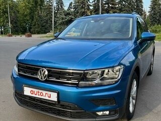 2019 Volkswagen Tiguan II, голубой, 2050000 рублей, вид 1