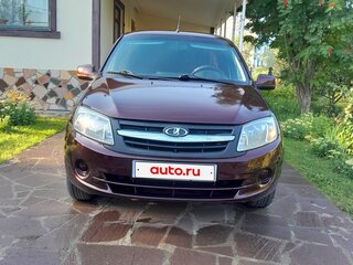 2013 Lada (ВАЗ) Granta I, пурпурный, 415000 рублей, вид 2