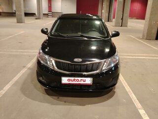 2012 Kia Rio III, чёрный, 670000 рублей, вид 1