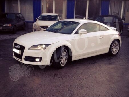 2007 Audi TT II (8J), белый