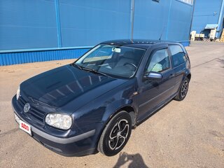 2002 Volkswagen Golf IV, синий, 380000 рублей, вид 2