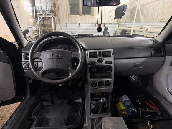 2009 Lada (ВАЗ) Priora I, чёрный - вид 13