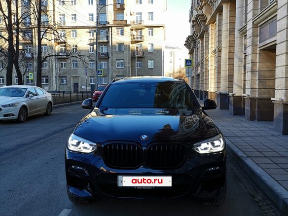 2020 BMW X4 M40d II (G02), чёрный, 6400000 рублей - вид 3