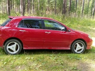 2001 Toyota Allex I, красный, 500000 рублей, вид 2