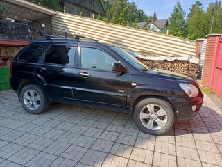 2006 Kia Sportage II, чёрный, 900000 рублей, вид 3
