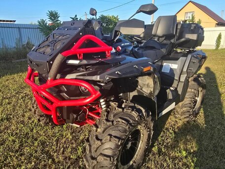 2024 Stels ATV-850 Guepard Trophy, серый, 999990 рублей, вид 4