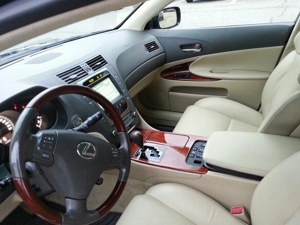 2005 Lexus GS 430 III, чёрный - вид 7