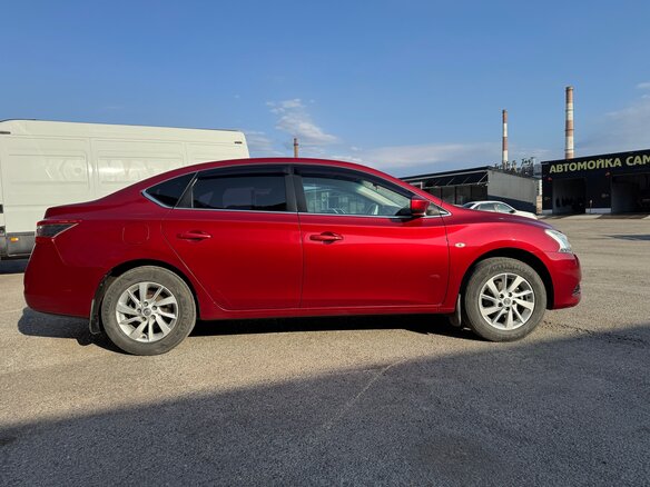 2015 Nissan Sentra VII (B17), красный, 1050000 рублей - вид 4