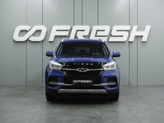 2021 Chery Tiggo 4 I Рестайлинг, синий, 1219000 рублей, вид 3