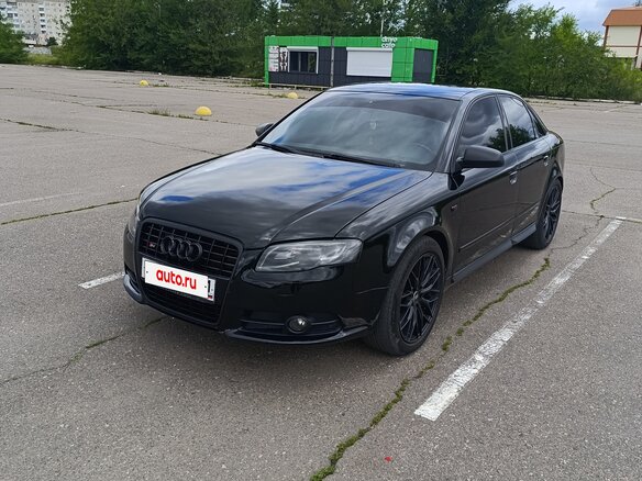 2006 Audi S4 III (B7), чёрный, 1000000 рублей