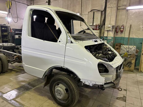 2011 ГАЗ ГАЗель (3302), белый, 1400000 рублей - вид 3