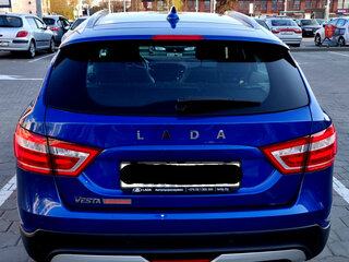 2020 Lada (ВАЗ) Vesta SW Cross I, синий, 1050000 рублей, вид 4