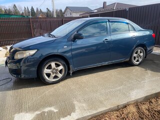 2007 Toyota Corolla X (E140, E150), синий, 420000 рублей, вид 4