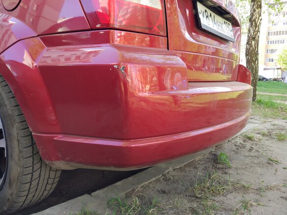 2007 Dodge Caliber I, красный - вид 5