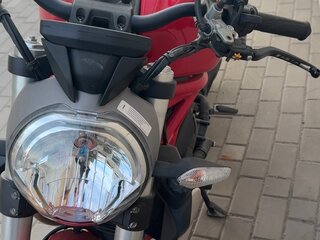 2014 Ducati Monster 1200, красный, 1200000 рублей, вид 2