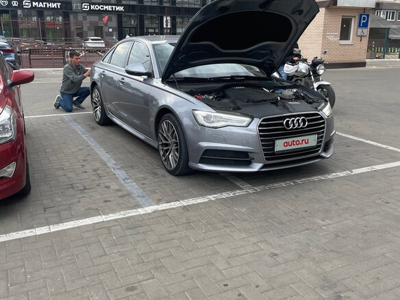 2017 Audi A6 IV (C7) Рестайлинг, серый, 2199000 рублей - вид 16