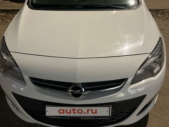 2012 Opel Astra J, белый, 900000 рублей