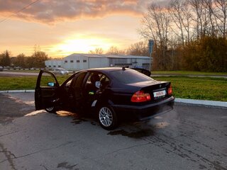 2003 BMW 3 серии 320i IV (E46) Рестайлинг, синий, 700000 рублей, вид 2
