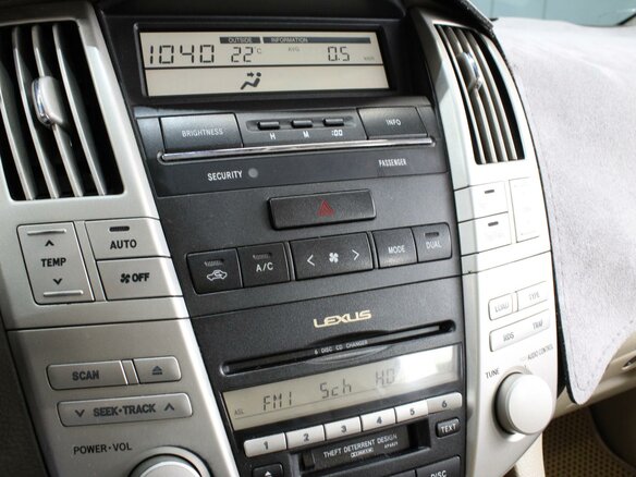 2004 Lexus RX 330 II, чёрный - вид 15