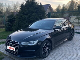 2016 Audi A6 IV (C7) Рестайлинг, чёрный, 2030000 рублей, вид 1