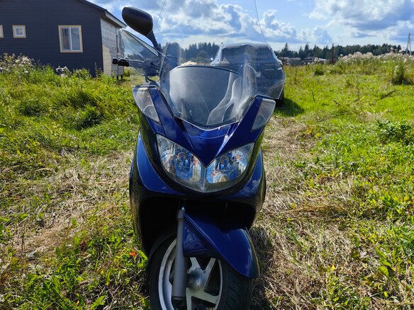 2004 Yamaha Majesty 400, синий, 240000 рублей - вид 17