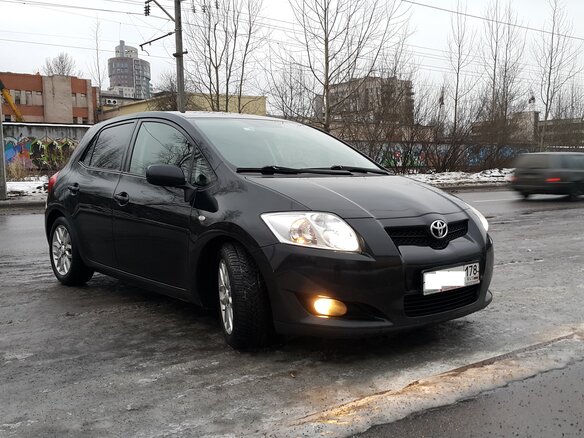 2008 Toyota Auris I, чёрный - вид 10