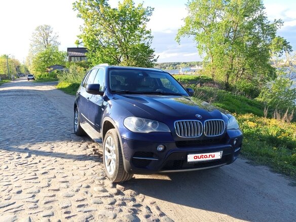 2011 BMW X5 35i II (E70) Рестайлинг, синий, 2599000 рублей - вид 5