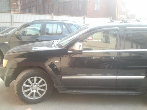 2006 Jeep Grand Cherokee III (WK), чёрный - вид 3