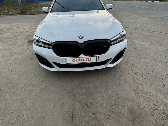 2020 BMW 5 серии 530d xDrive VII (G30/G31/G38) Рестайлинг, белый - вид 11