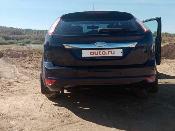 2008 Ford Focus II Рестайлинг, синий, 710000 рублей - вид 4