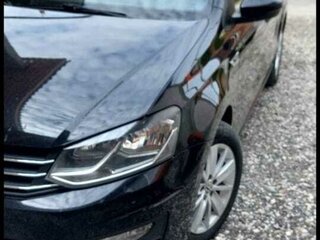 2018 Volkswagen Polo V Рестайлинг, чёрный, 1230000 рублей, вид 3