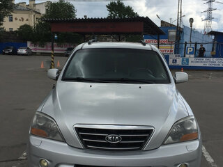 2007 Kia Sorento I Рестайлинг, серебристый, 950000 рублей, вид 2