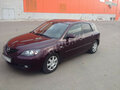 2007 Mazda 3 I (BK) Рестайлинг, красный - вид 2