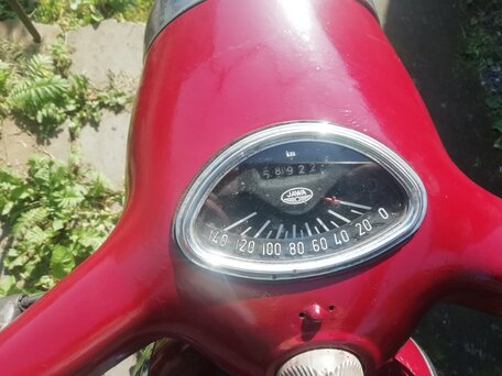1961 Jawa 350/360, пурпурный, 59086 рублей, вид 4
