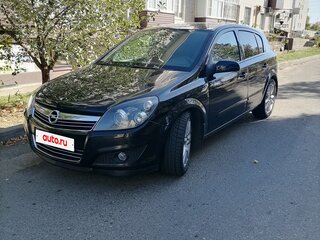 2007 Opel Astra H, чёрный, 850000 рублей, вид 1
