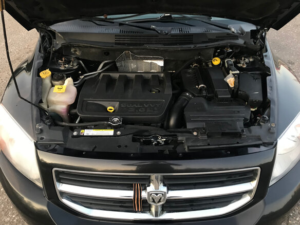 2008 Dodge Caliber I, чёрный, 450000 рублей - вид 8