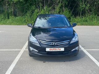 2016 Hyundai Solaris I Рестайлинг, чёрный, 970000 рублей, вид 5
