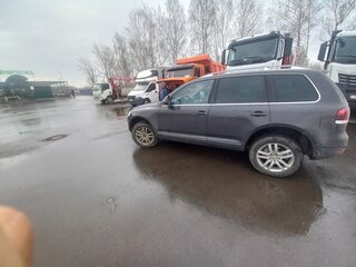 2008 Volkswagen Touareg I Рестайлинг, бежевый, 1290000 рублей, вид 4